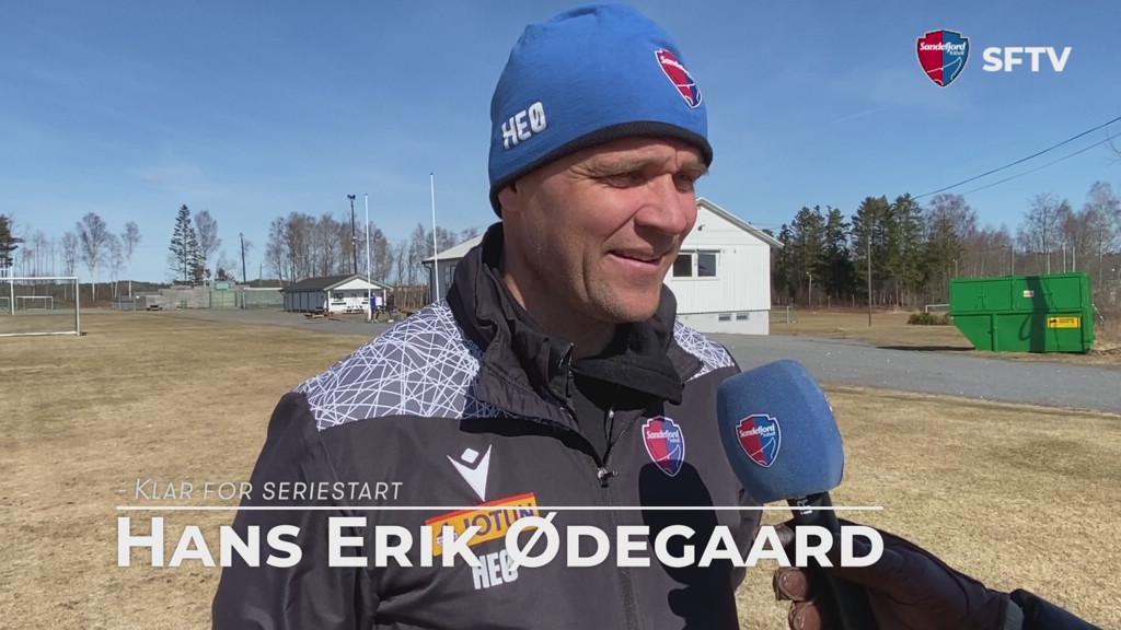 Hans Erik Ødegaard før seriestarten